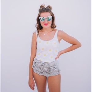 Kortni Jeane XS bottoms. Grey- BNWT